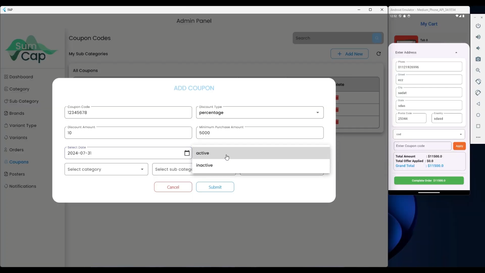 E-Commerce Platform with Admin Dashboard - 3